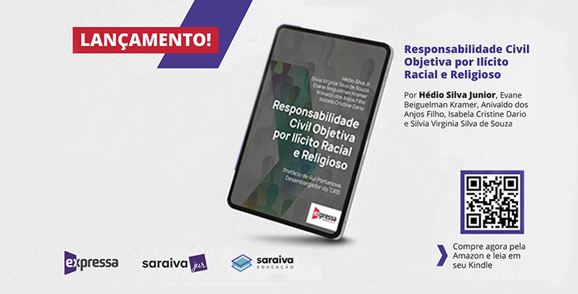 Lançamento eBook: Responsabilidade Civil Objetiva por Ilícito Racial e Religioso